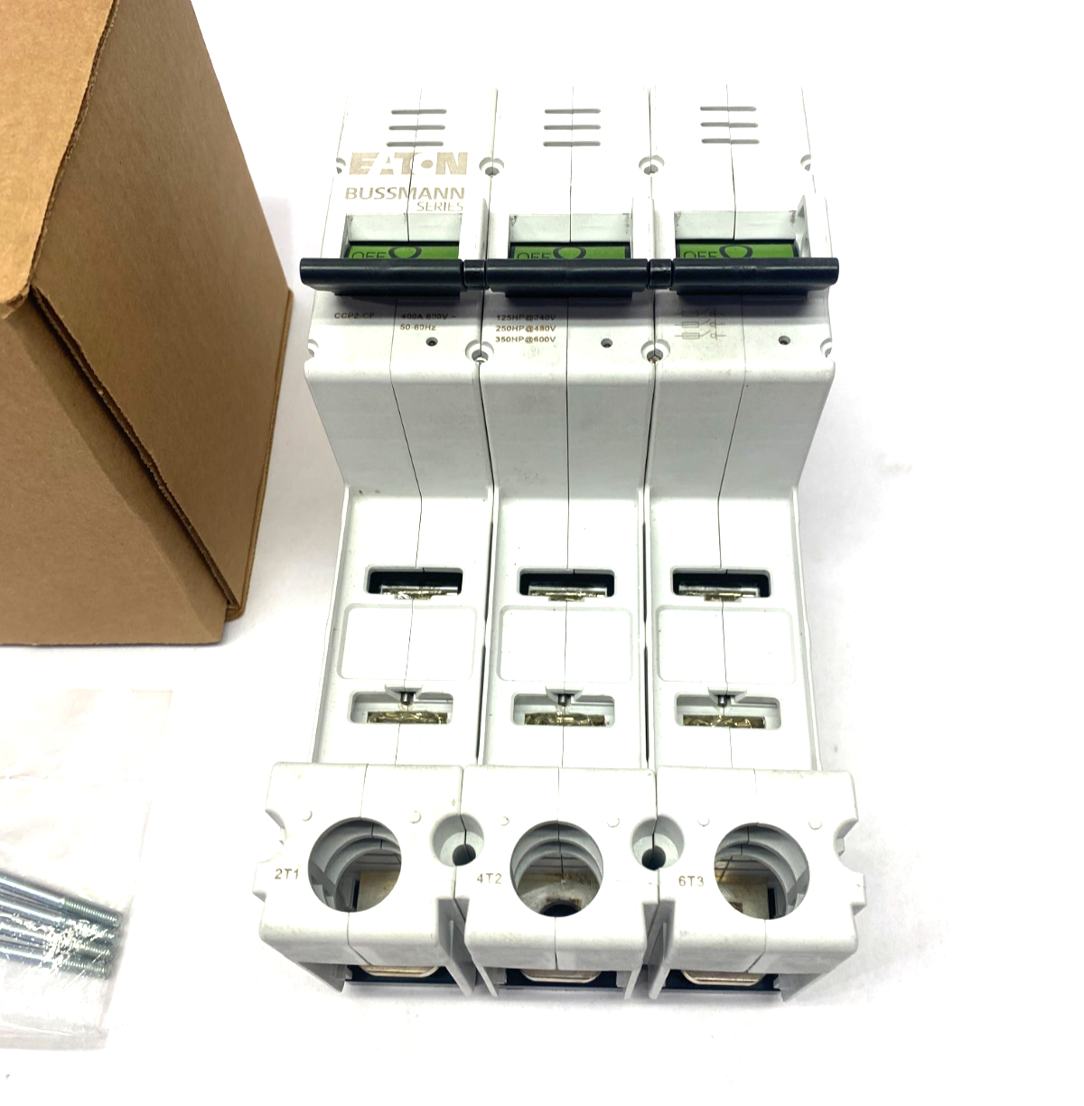 Eaton CCP2-3-400CF Bussmann Series Compact Circuit Protector Switch 3P 400A - Maverick Industrial Sales