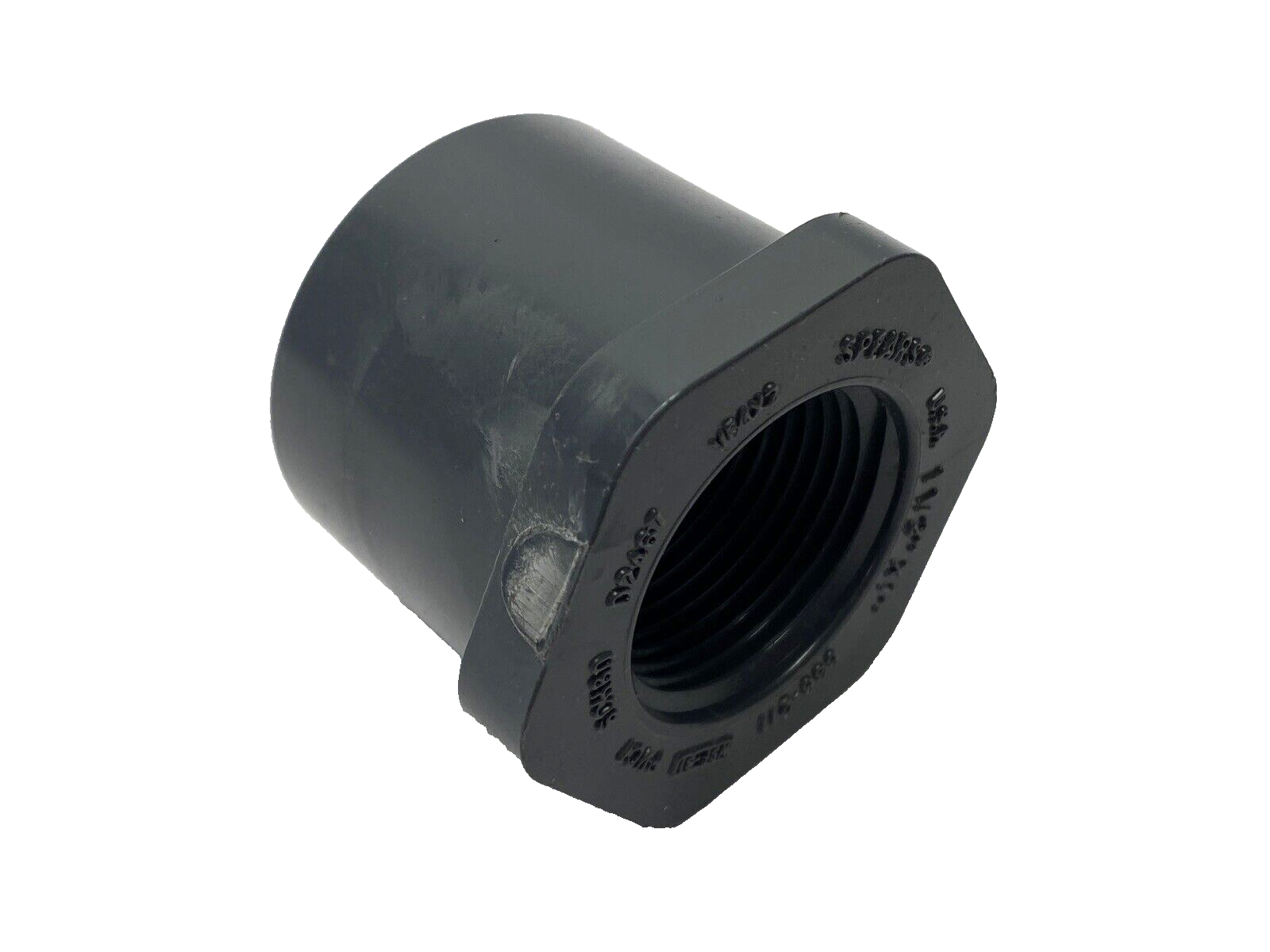 Spears 838-211 Reducing Bushing 1-1/2" x 1" SCH 80 Spigot x FNPT - Maverick Industrial Sales