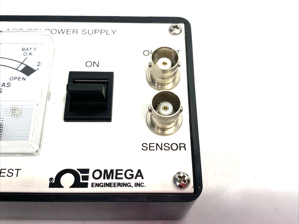 ACC-PS1 | Omega Accelerometer Power Supply, Battery Powered, 1-Channel, ACC-PSI - Used - Maverick Industrial Sales