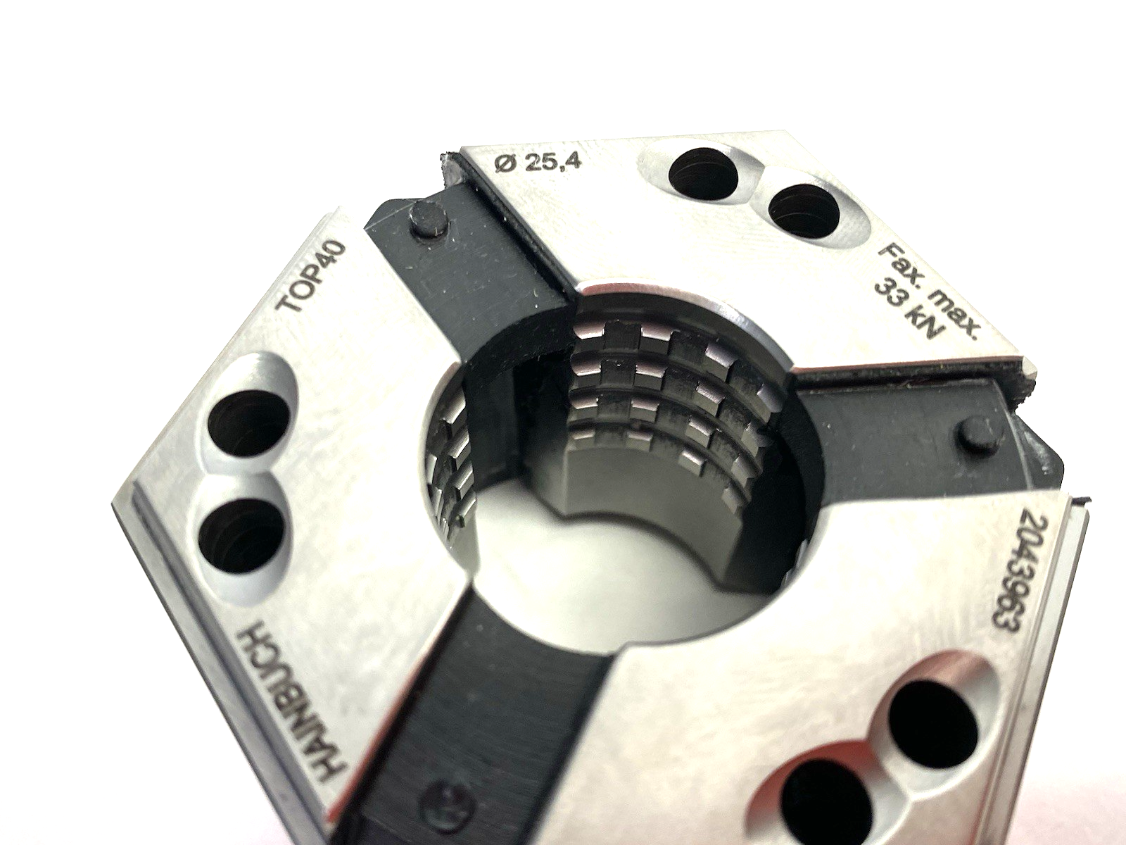 2043963 | Hainbuch Clamping Head TOP40 Round Profile 25,4mm Dia. - Used - Maverick Industrial Sales