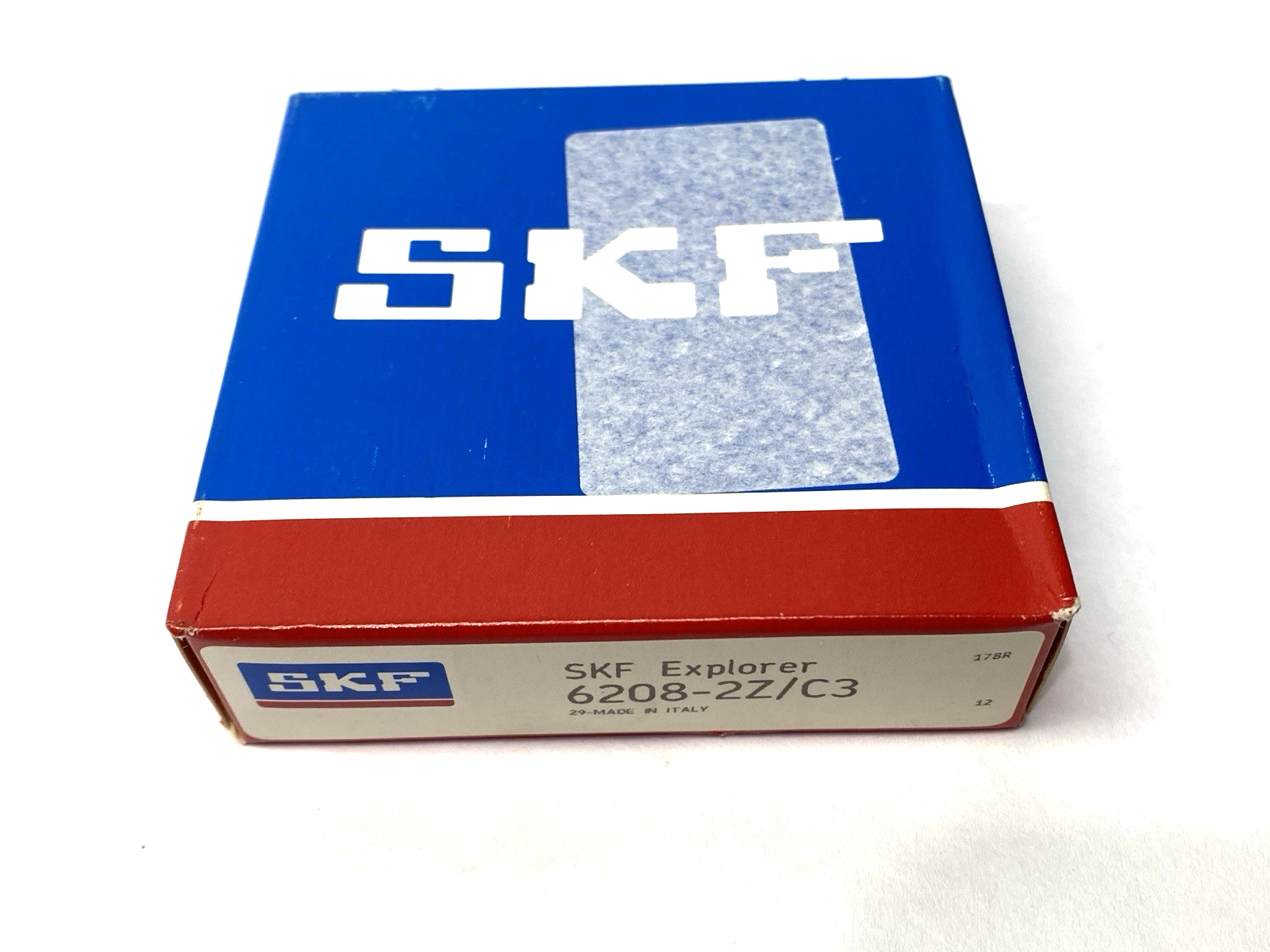 6208-2Z/C3 | SKF Deep Groove Ball Bearing 40mm Bore 18mm Width 80mm OD - New - Maverick Industrial Sales