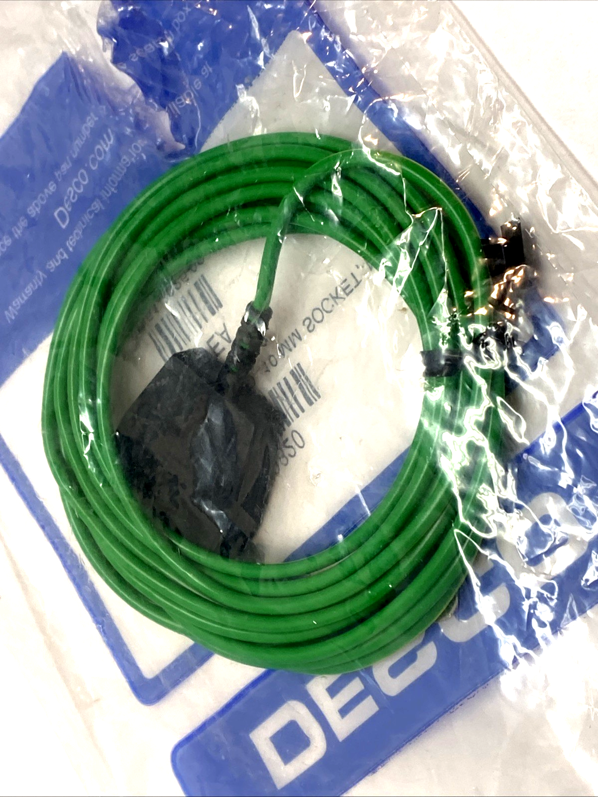 09820 | Desco Common Point Ground Cord 10mm Socket 10' No Resistor - New – Open box - Maverick Industrial Sales