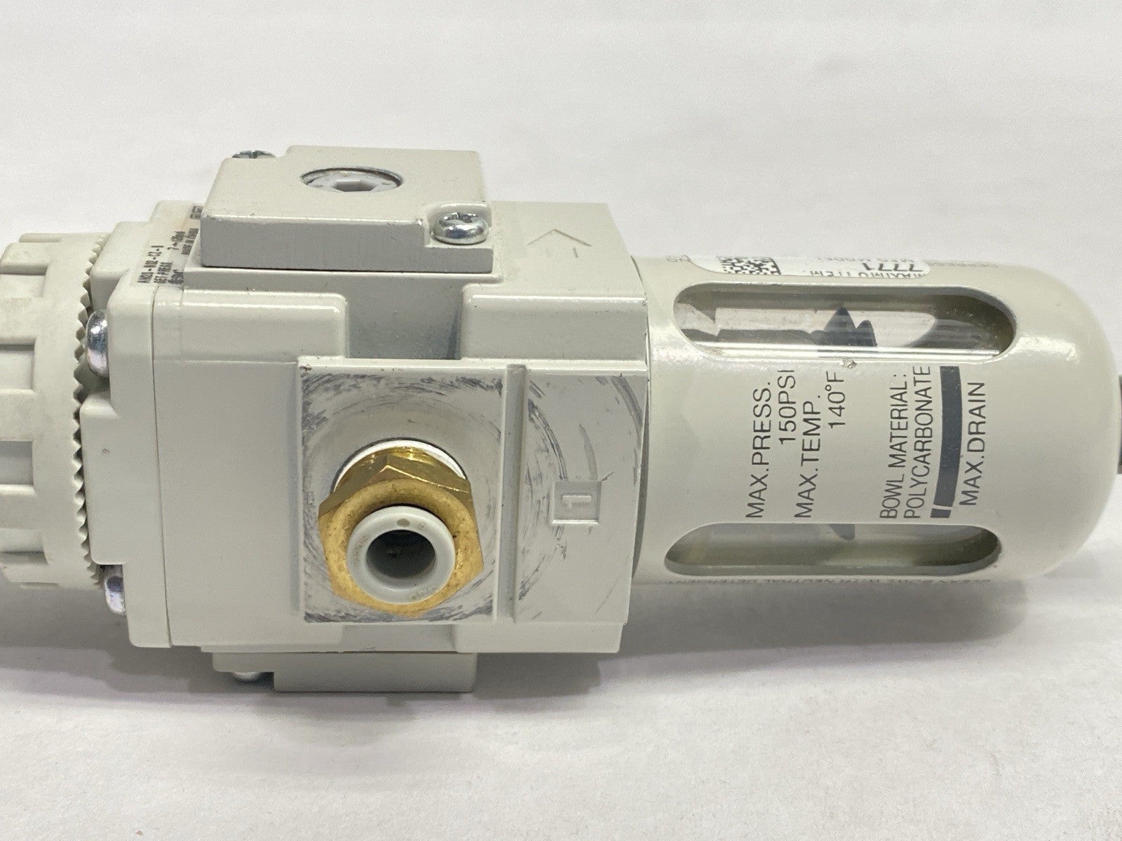SMC AW20-N02-CZ-B Pneumatic Filter Regulator 7-125PSI - Maverick Industrial Sales
