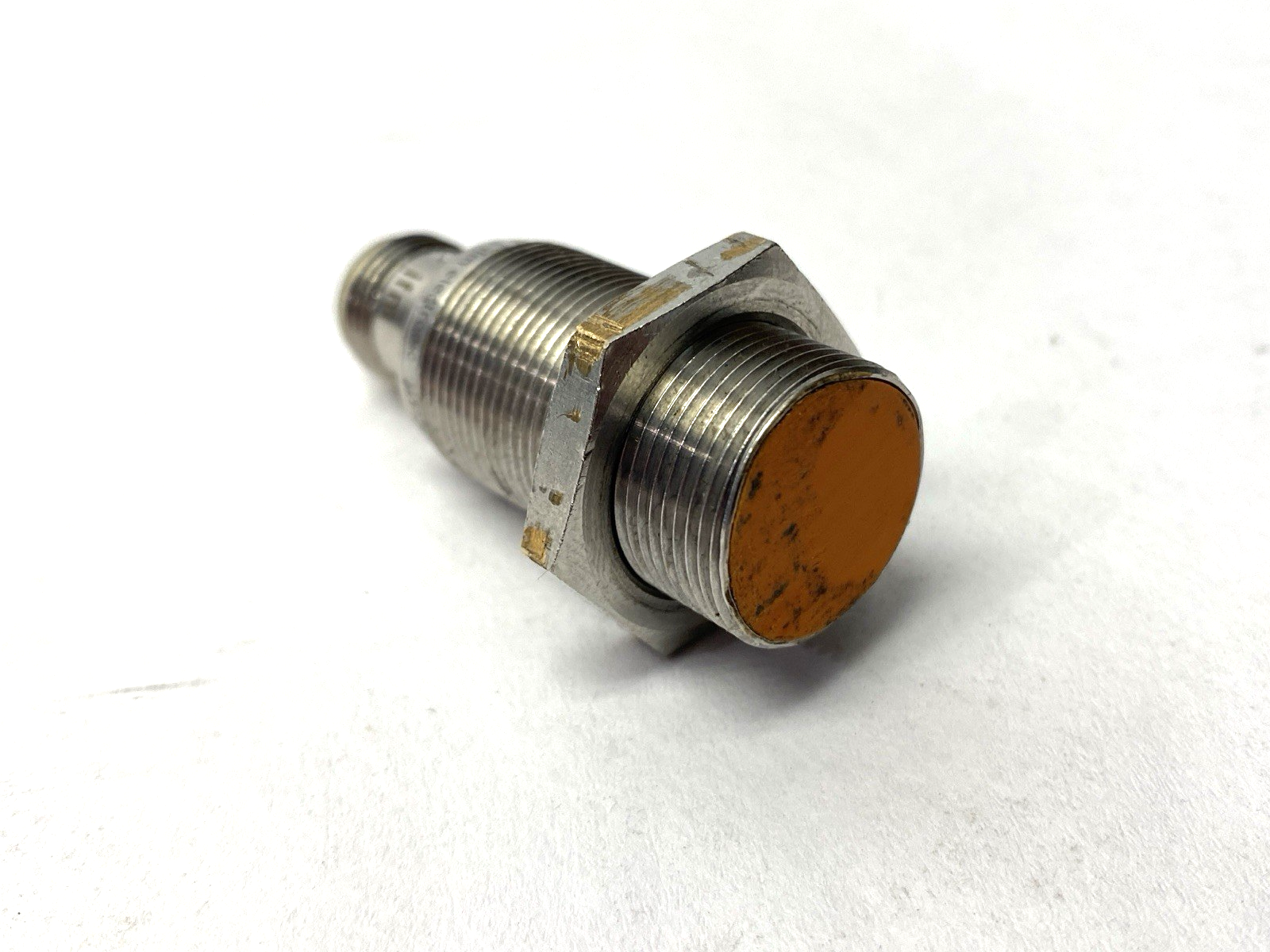 IGS236 | ifm Inductive Proximity Sensor M18 IGB3008BBPKG/US-104 MISSING HEX NUT - Used - Maverick Industrial Sales