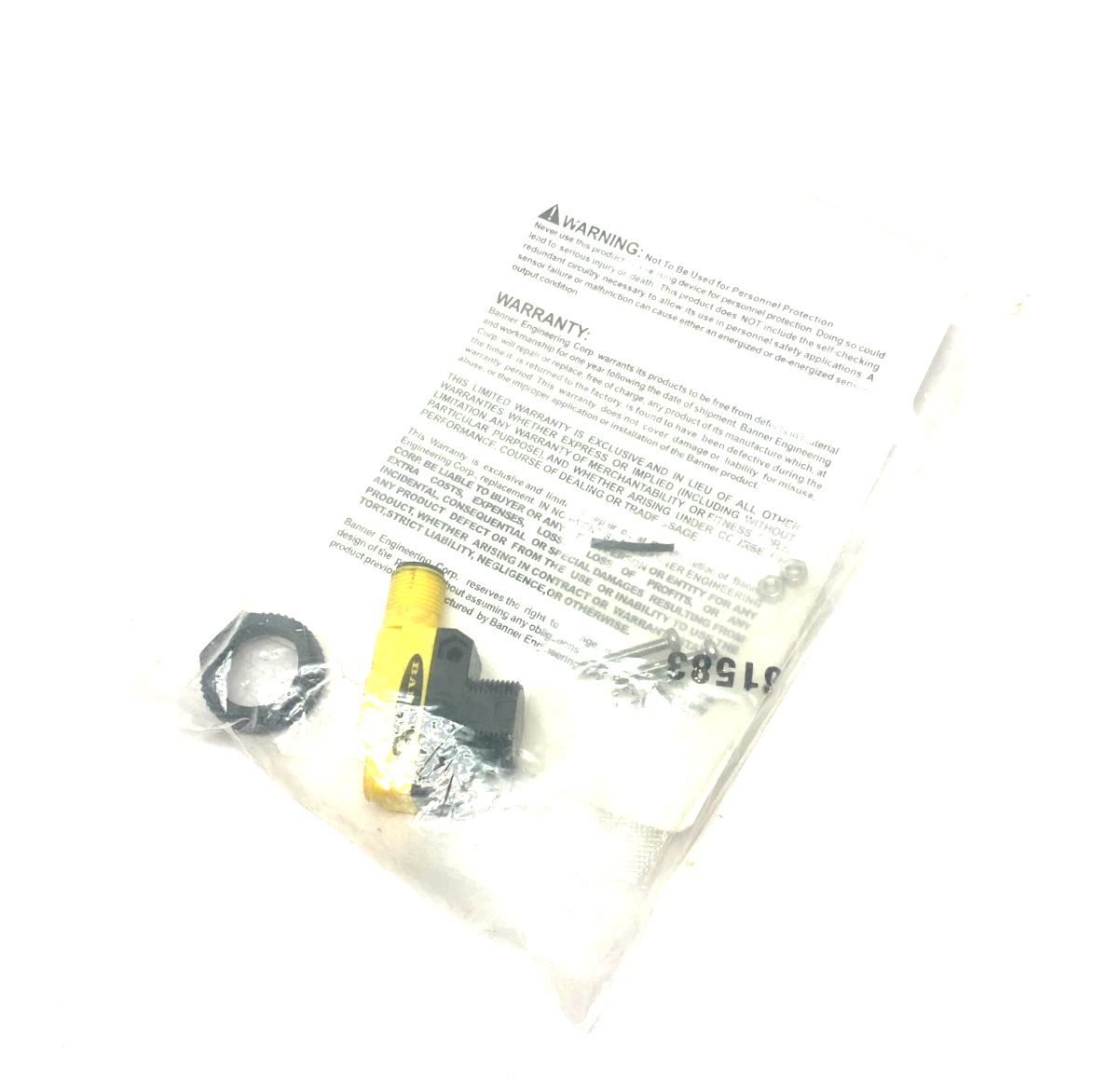 Banner QS18VP6FF100Q8 WORLD-BEAM Fixed Field Photoelectric Sensor 71882 - Maverick Industrial Sales