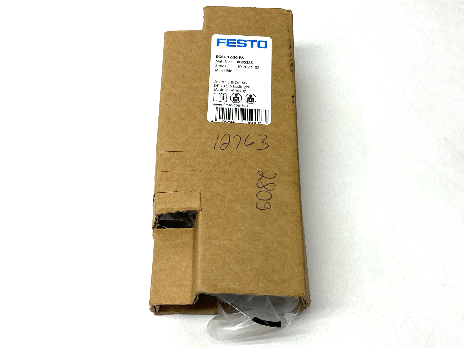 Festo DGST-12-30-PA Pneumatic Mini Slide Actuator 12mm Bore 30mm Stroke 8085125 - Maverick Industrial Sales