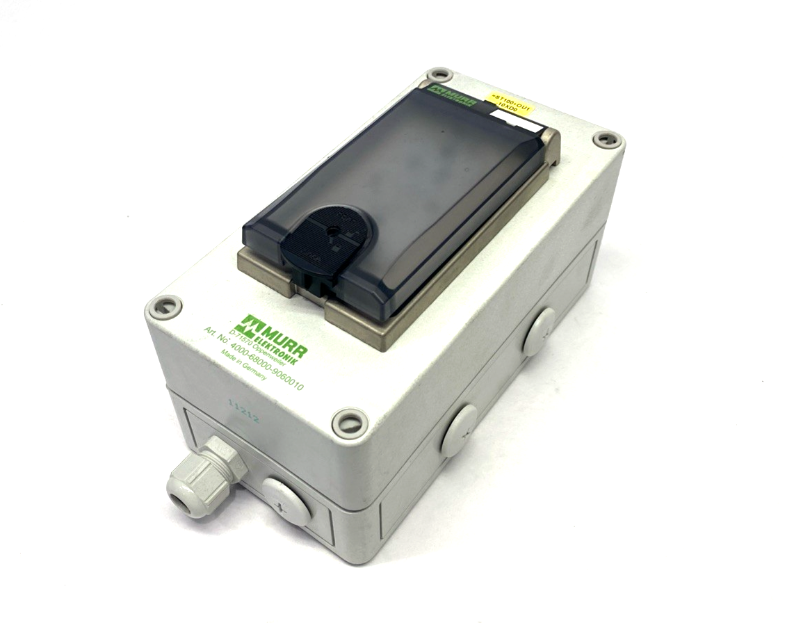 Murr Elektronik 4000-6800-9060010 Modlink MSDD Single Housing & GFCI Receptacle - Maverick Industrial Sales