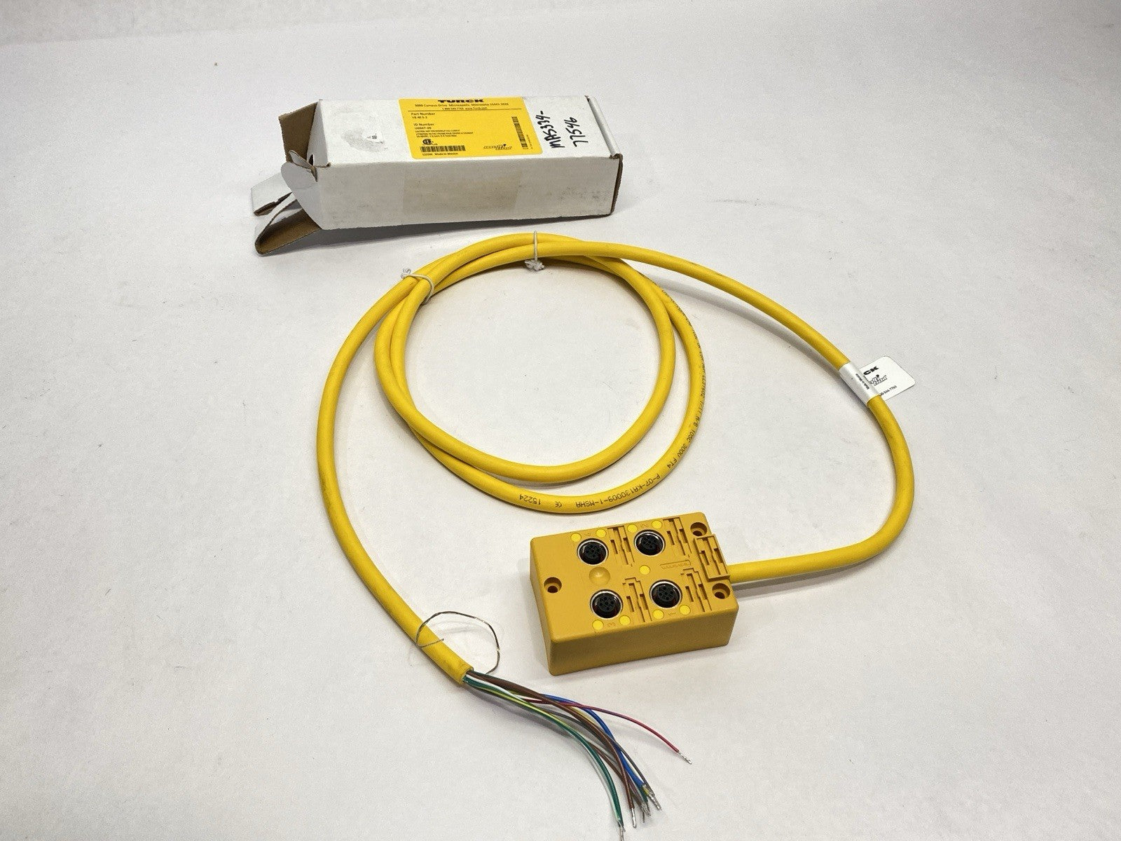 Turck VB40.5-2 Junction Box 4-Port U0947-09 - Maverick Industrial Sales