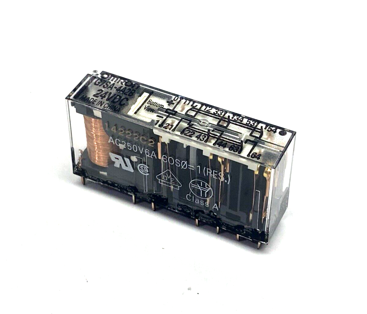 G7SA-4A2B | Omron G7SA-4A2B Safety Relay, 4PST-NO, DPST-NC, 24VDC 6A