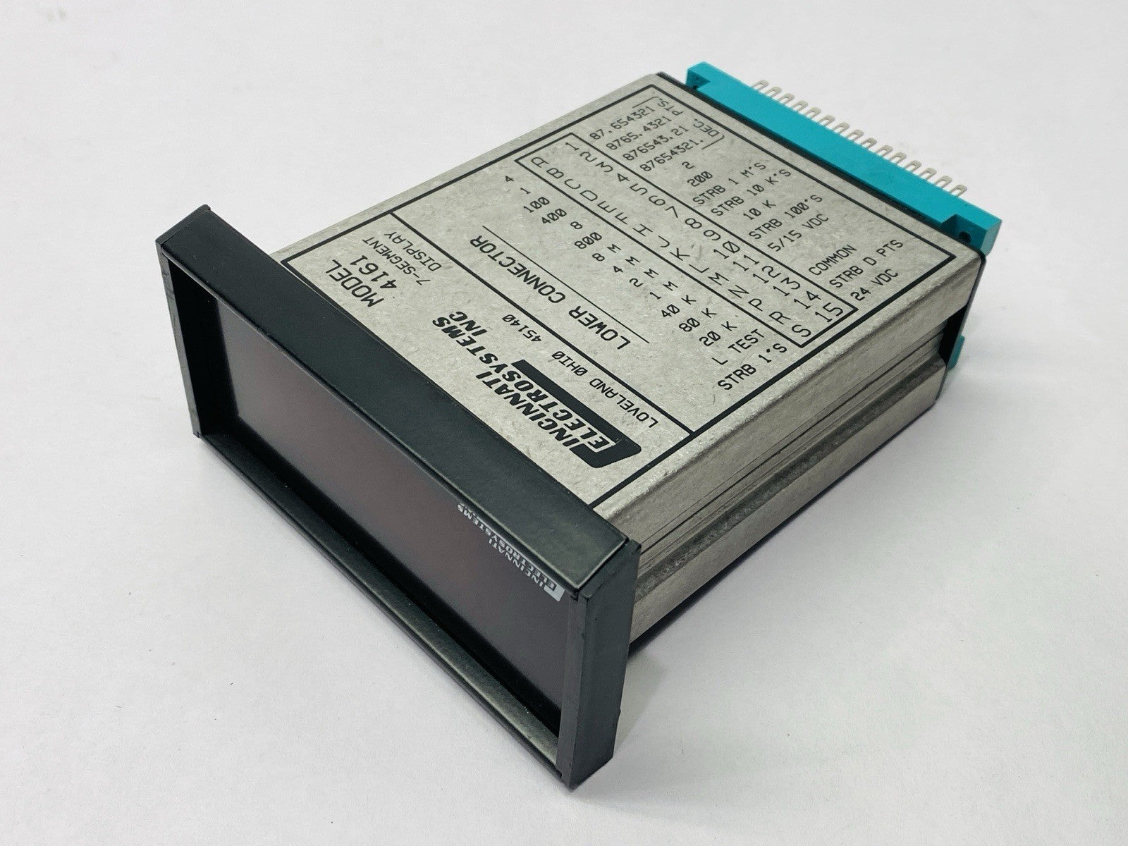 Cincinnati Electrosystems 4161-5-24-N12 7-Segment Display Interface - Maverick Industrial Sales