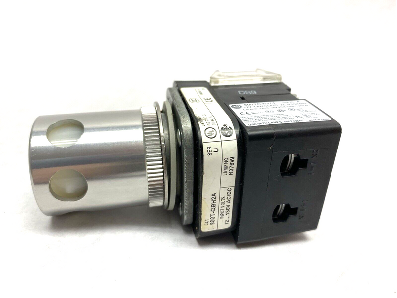 Allen Bradley 800TC-QBH2W 30mm Illuminate Pushbutton Switch - Maverick Industrial Sales