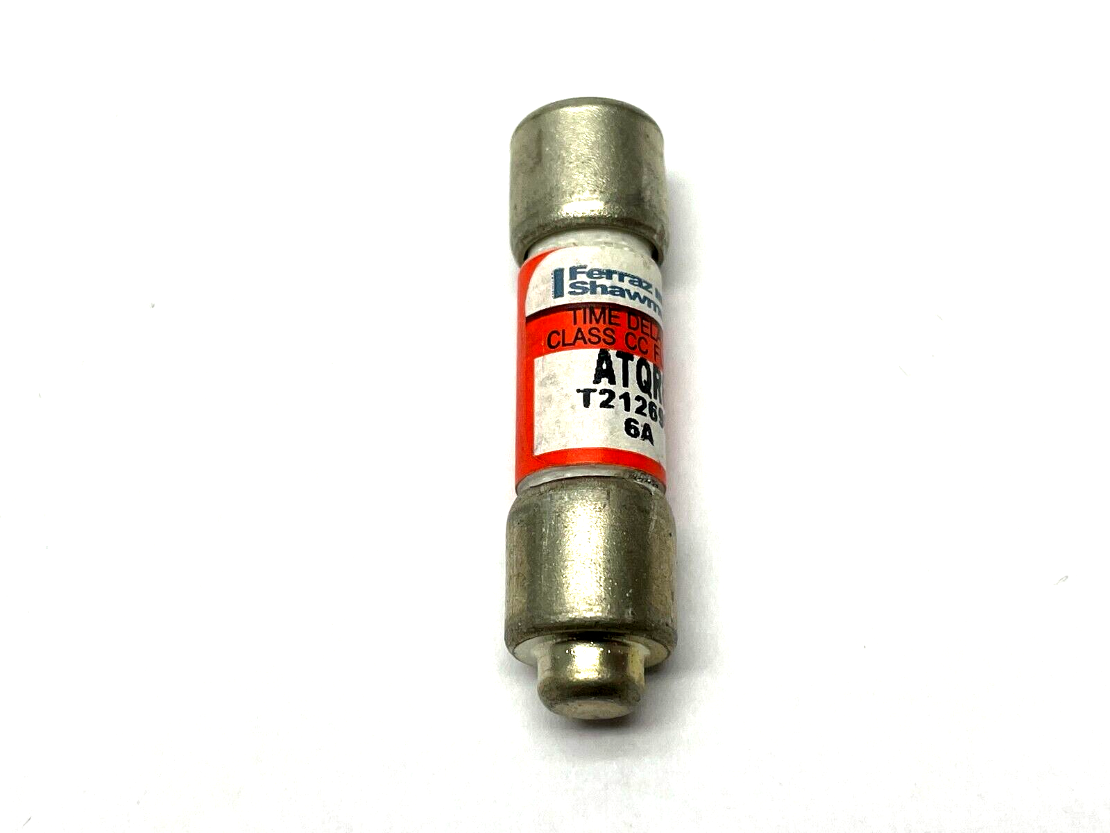 Mersen Ferraz Shawmut ATQR6 Time Delay Class CC Fuse LOT OF 2 - Maverick Industrial Sales