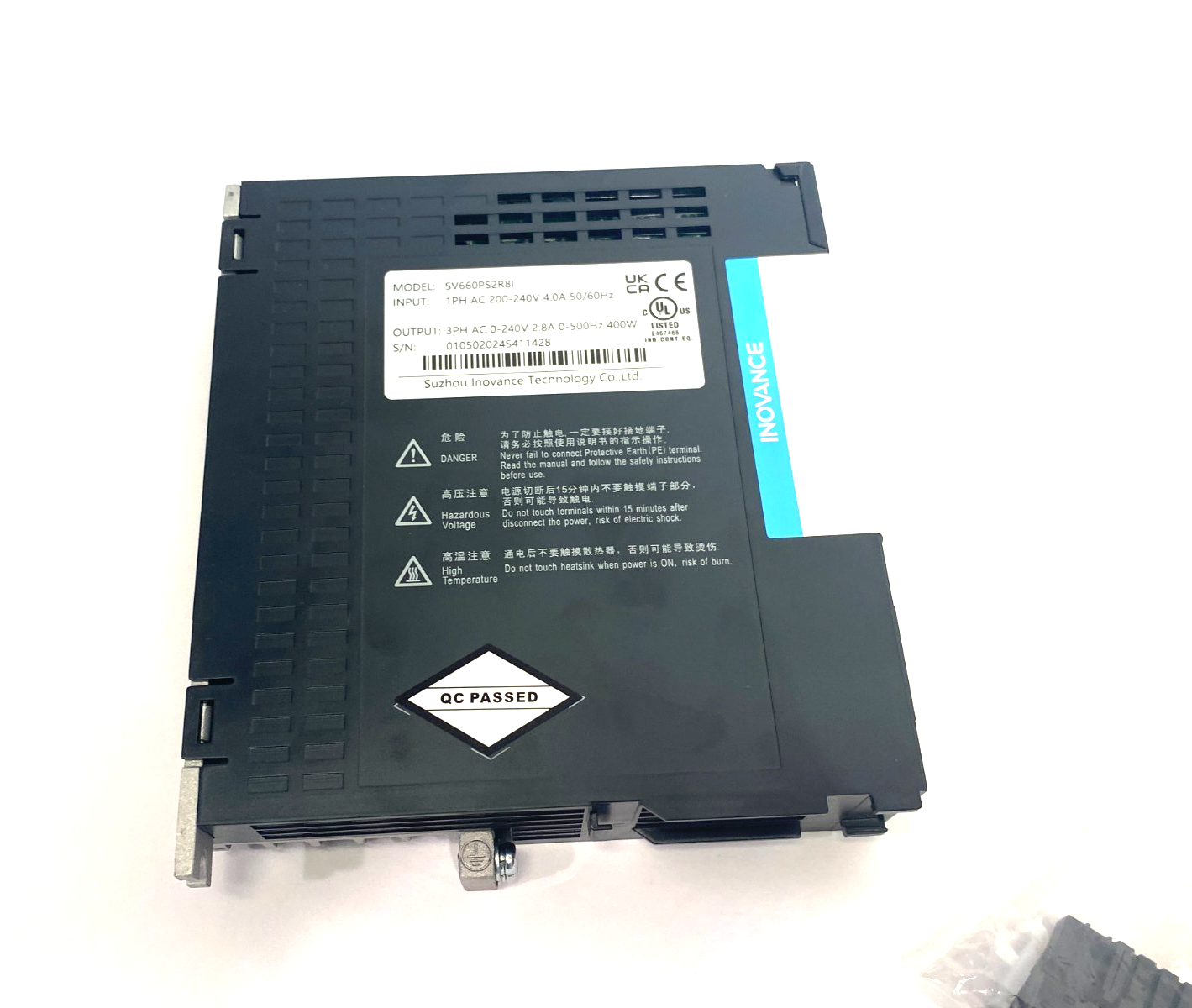 Inovance SV660PS2R8I Servo Drive 1-Ph AC200-240V 4.0A - Maverick Industrial Sales