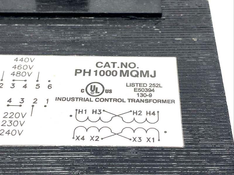 Hammond Power Solutions PH1000MQMJ Transformer 1kVA 1PH 240/480VAC 120/240VAC - Maverick Industrial Sales