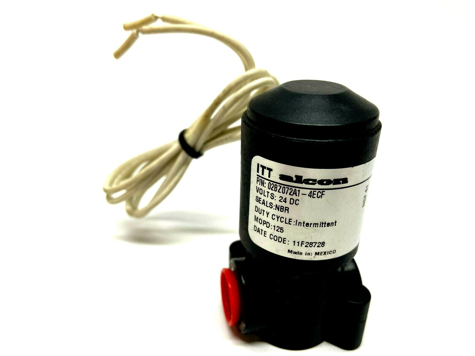 Alon 02BZ072A1-4ECF 2 Way Solenoid Valve NC 1/4" Pipe Size - Maverick Industrial Sales