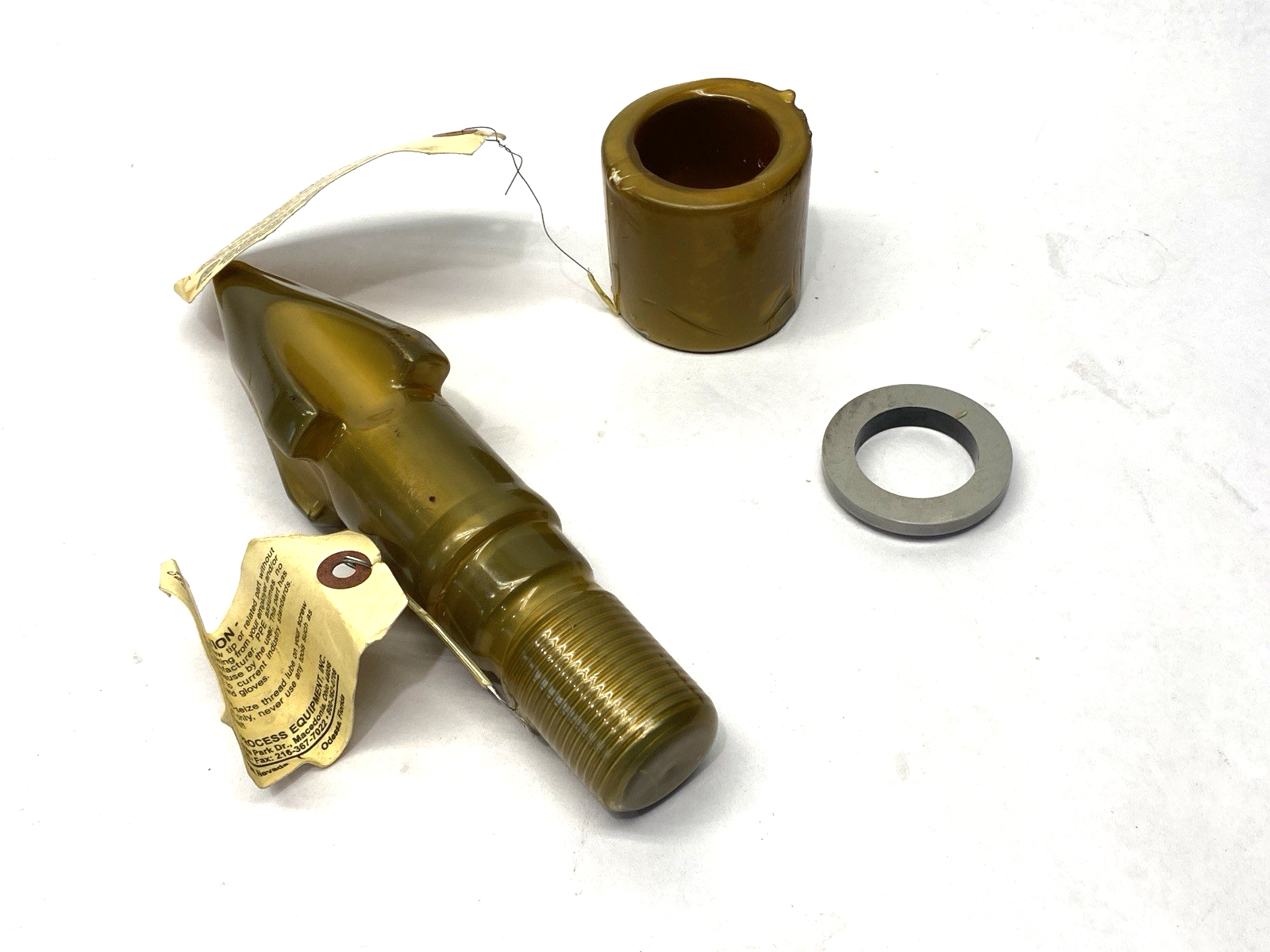 S63NIB | Nissei Injection Mold Screw Tip Assembly 63mm SHELFWARE - New – Open box - Maverick Industrial Sales