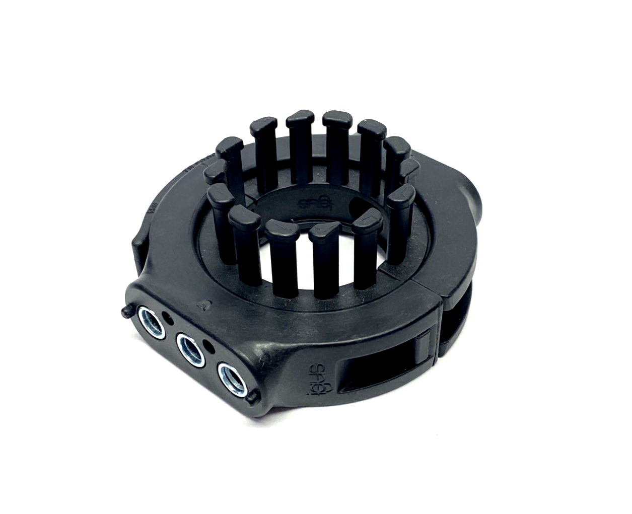 Igus TR.40.02 Triflex E-Chain Cable Carrier Mounting Bracket w/ Strain Relief - Maverick Industrial Sales