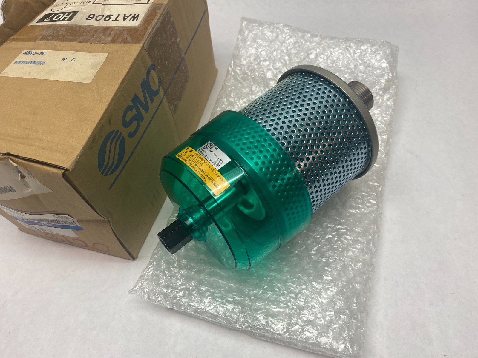 AMC610-10D | SMC Exhaust Cleaner/Filter - New – Open box - Maverick Industrial Sales