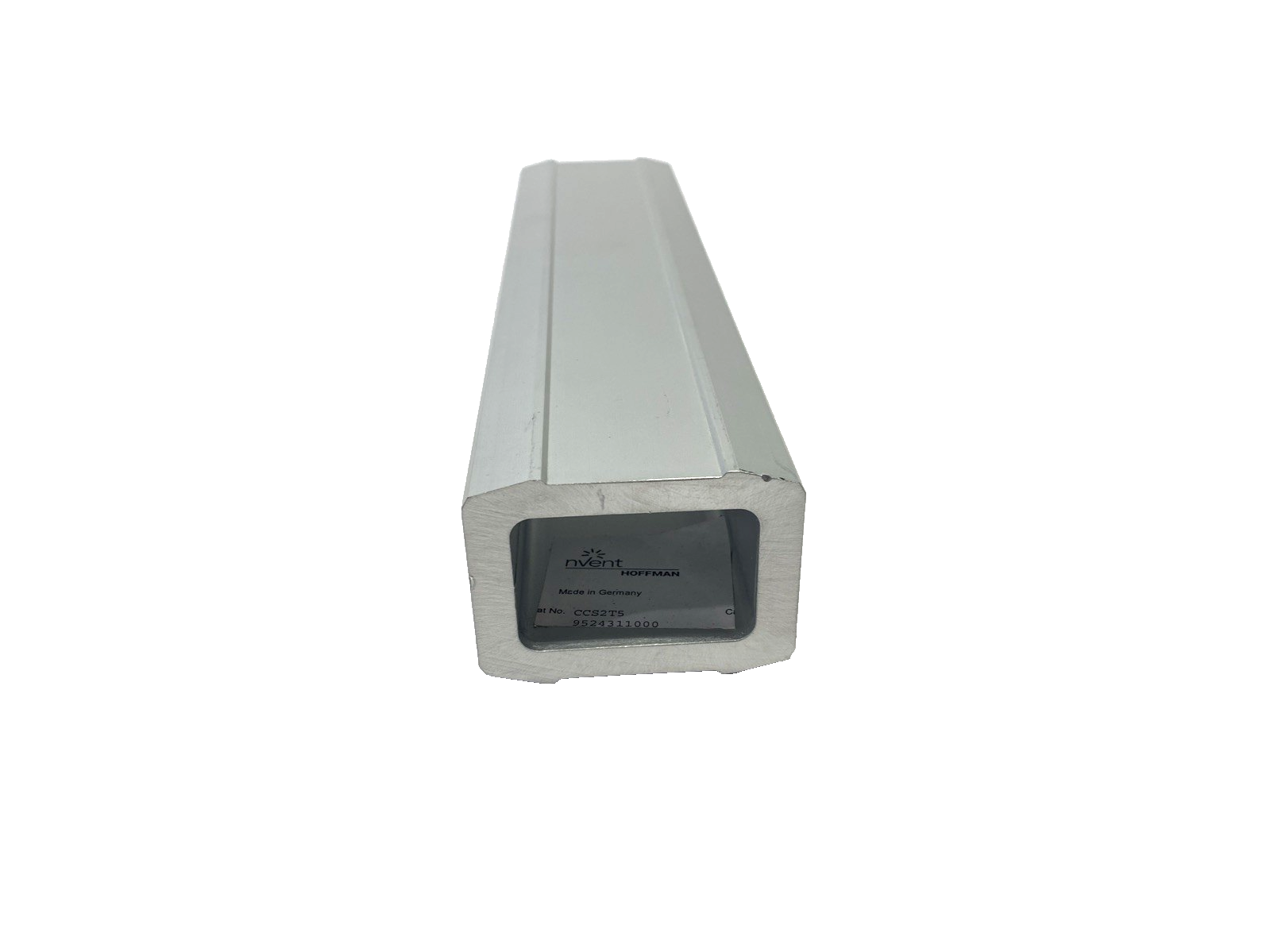 Hoffman CCS2T5 Compact Series 2 Aluminum Support Arm Tube 45x60mm Cut To 9-3/4" - Maverick Industrial Sales