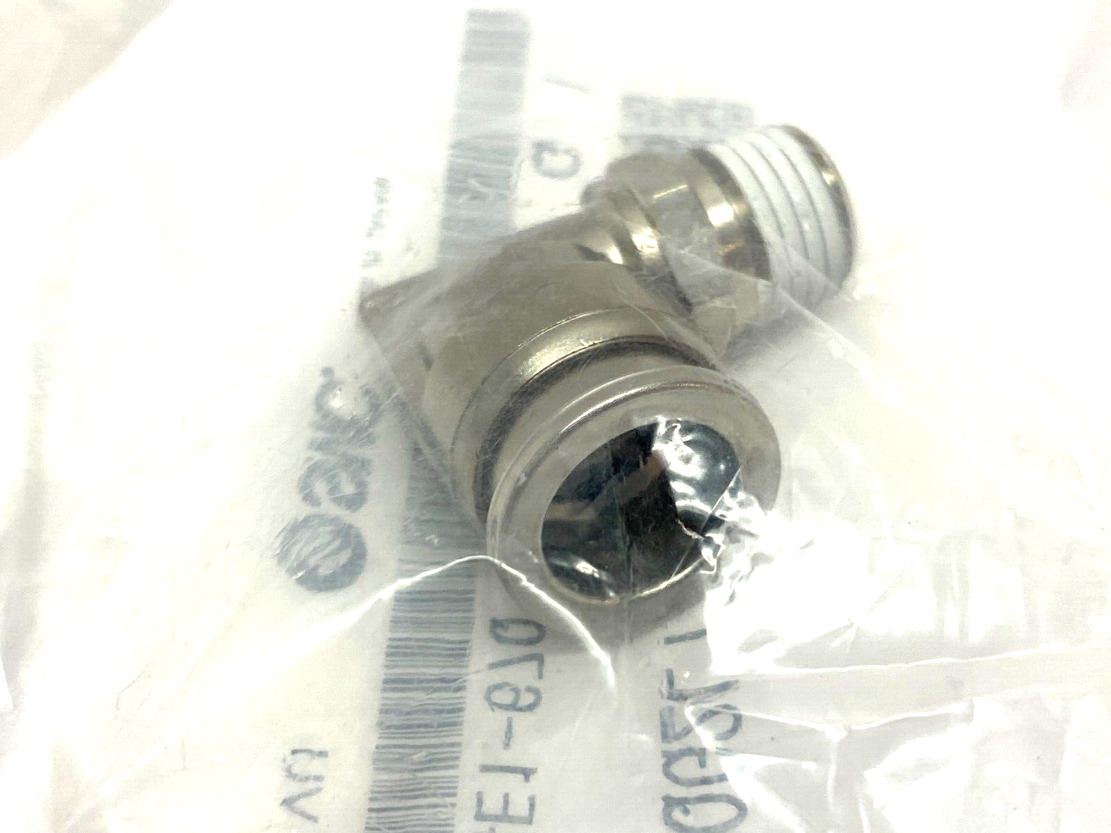 SMC KQG2L13-N02S Elbow Fitting 90-Degree 1/4" NPT Male to 1/2" Tube OD - Maverick Industrial Sales