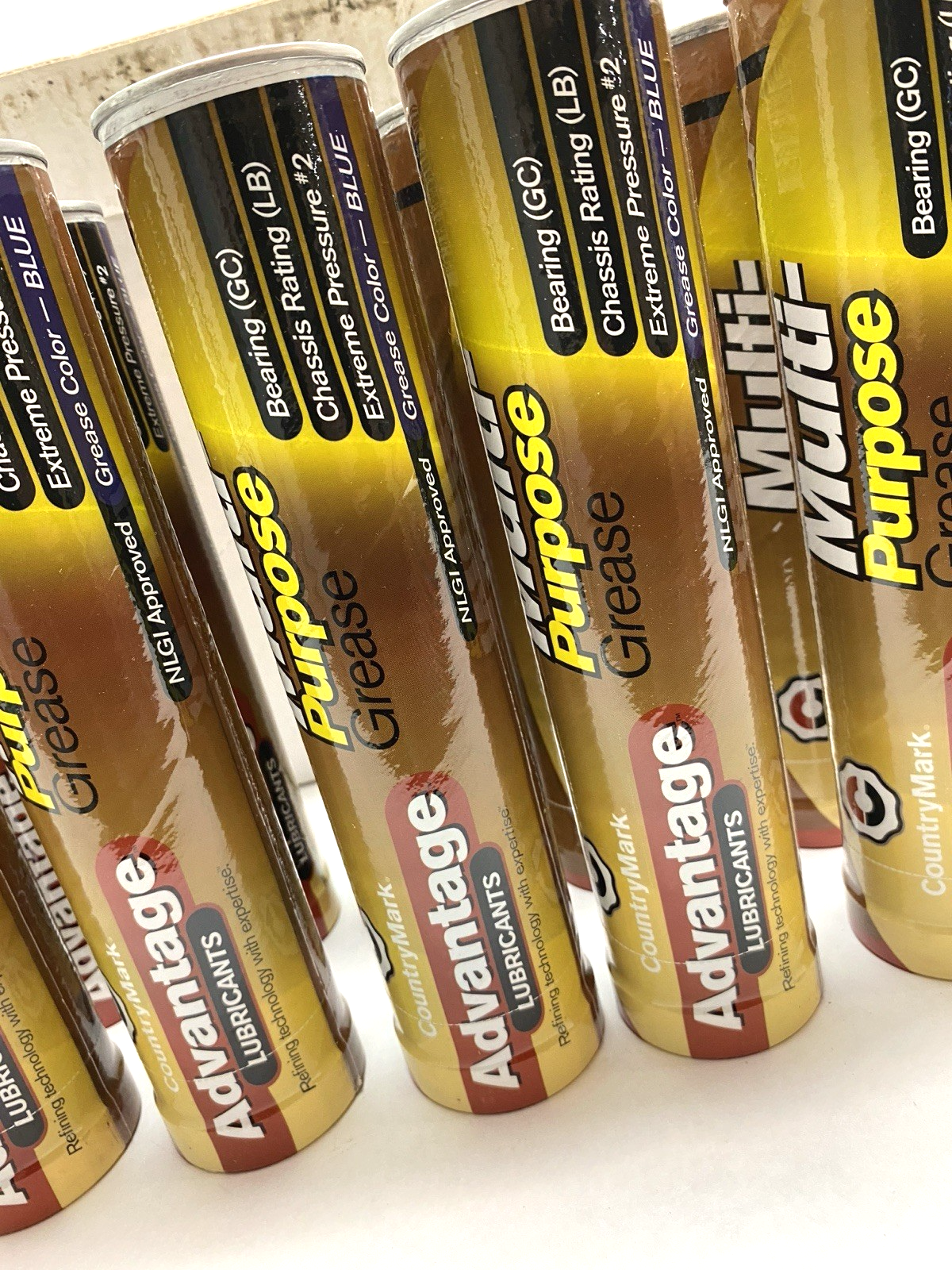 CountryMark Advantage Lubricants Multipurpose Grease 14Oz Tube, Case of 10 Tubes - Maverick Industrial Sales