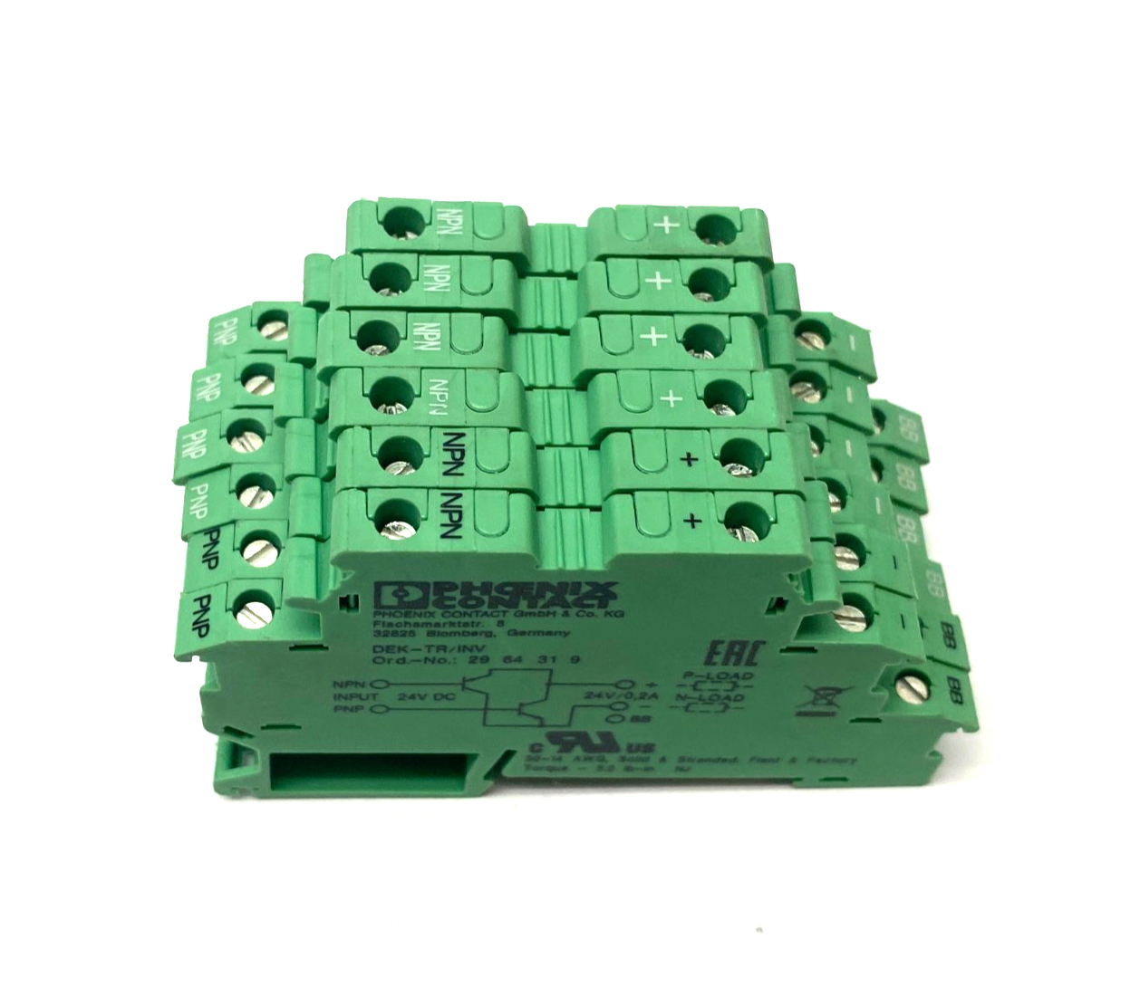 Phoenix Contact DEK-TR/INV Switching Amplifier Inverter Mod 2964319 LOT OF 6 - Maverick Industrial Sales