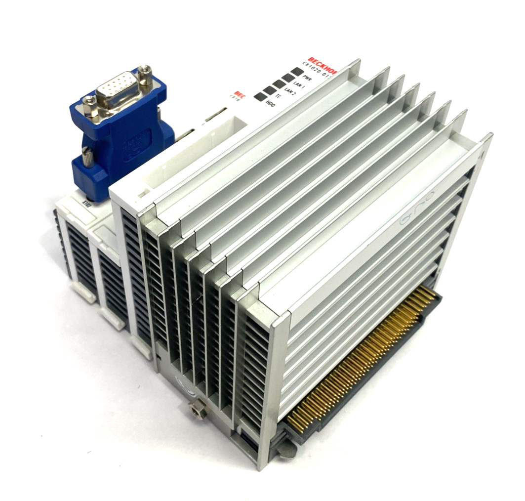 Beckhoff CX1020-0122 Basic CPU Module, Single Core, 1 GHz Intel® CPU - Maverick Industrial Sales