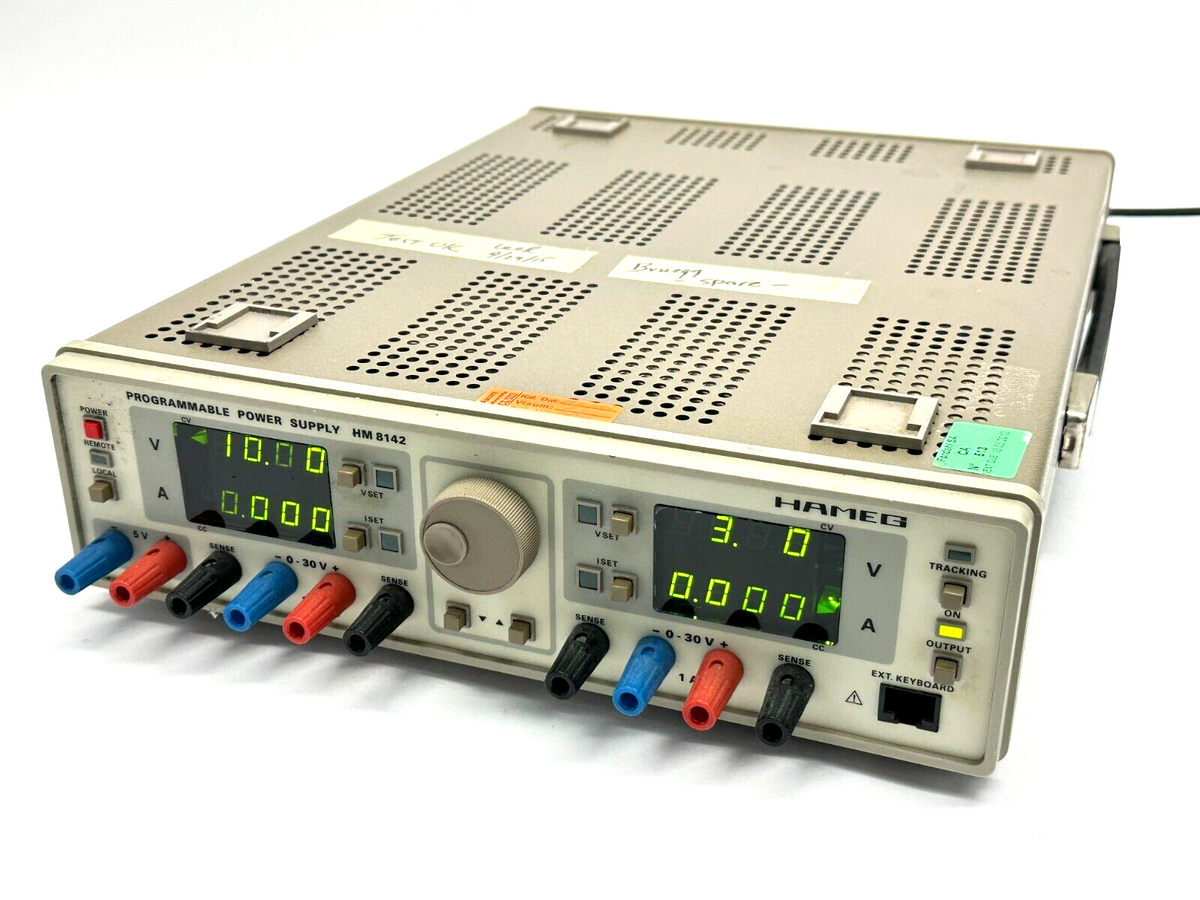 HM 8142 | Hameg Programmable Power Supply - Used - Maverick Industrial Sales
