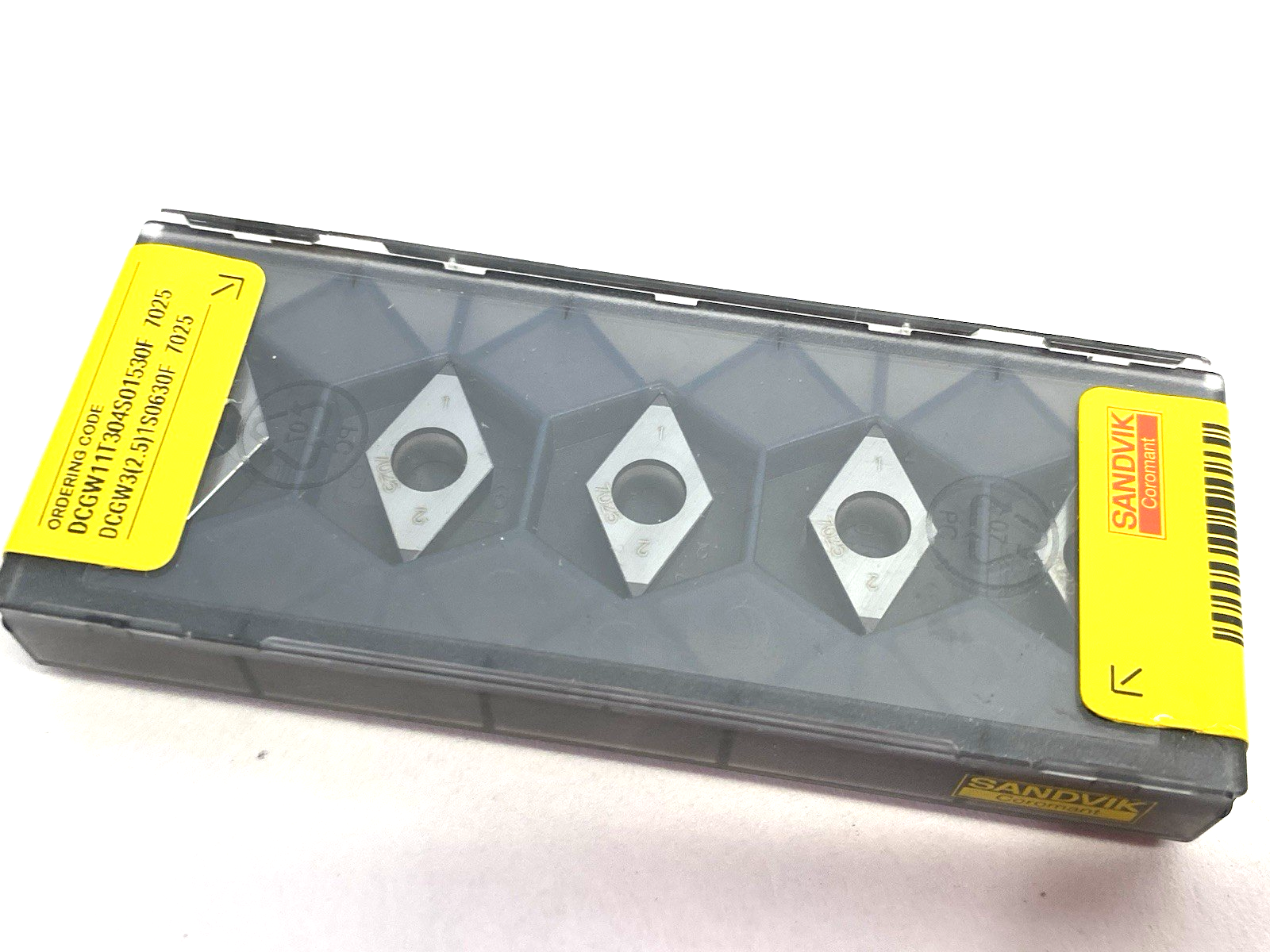 57676976 | Sandvik 5767697 CoroTurn® 107 Turning Insert DCGW3(2.5)1S0630F 7025 PKG OF 5 - New - Maverick Industrial Sales
