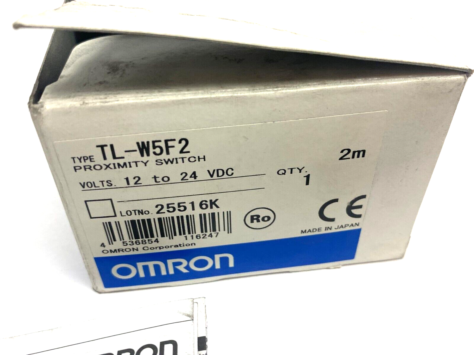 Omron TL-W5F2 Inductive Proximity Switch Sensor 12~24VDC - Maverick Industrial Sales