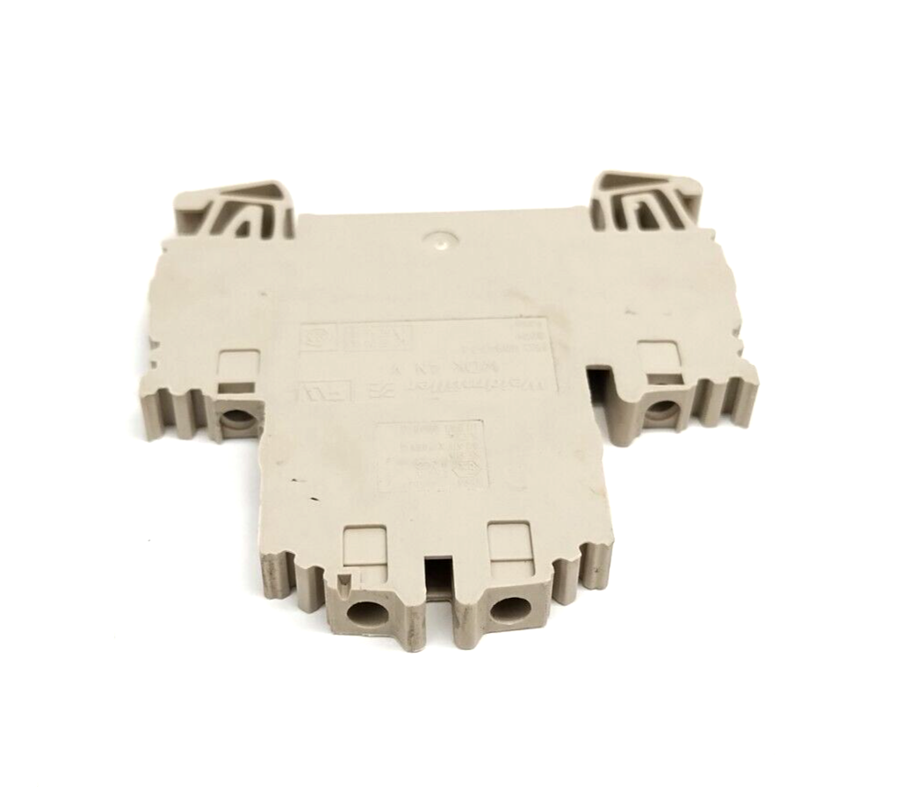 Weidmüller WDK 4N V Terminal Block 4mm 800V 32A Dark Beige 1041910000 LOT OF 10 - Maverick Industrial Sales