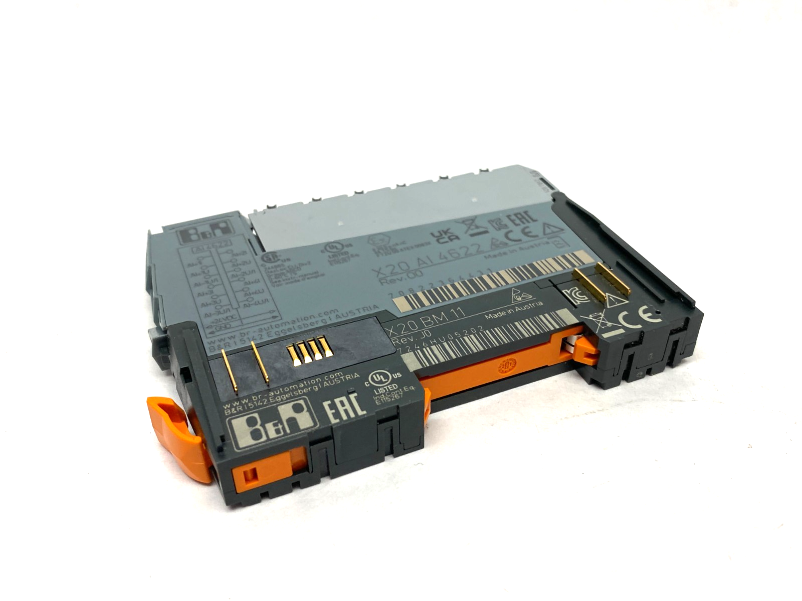 X20AI4622 | B&R Automation Analog Input Module 4-Inputs 13-bit Converter - New – Open box - Maverick Industrial Sales