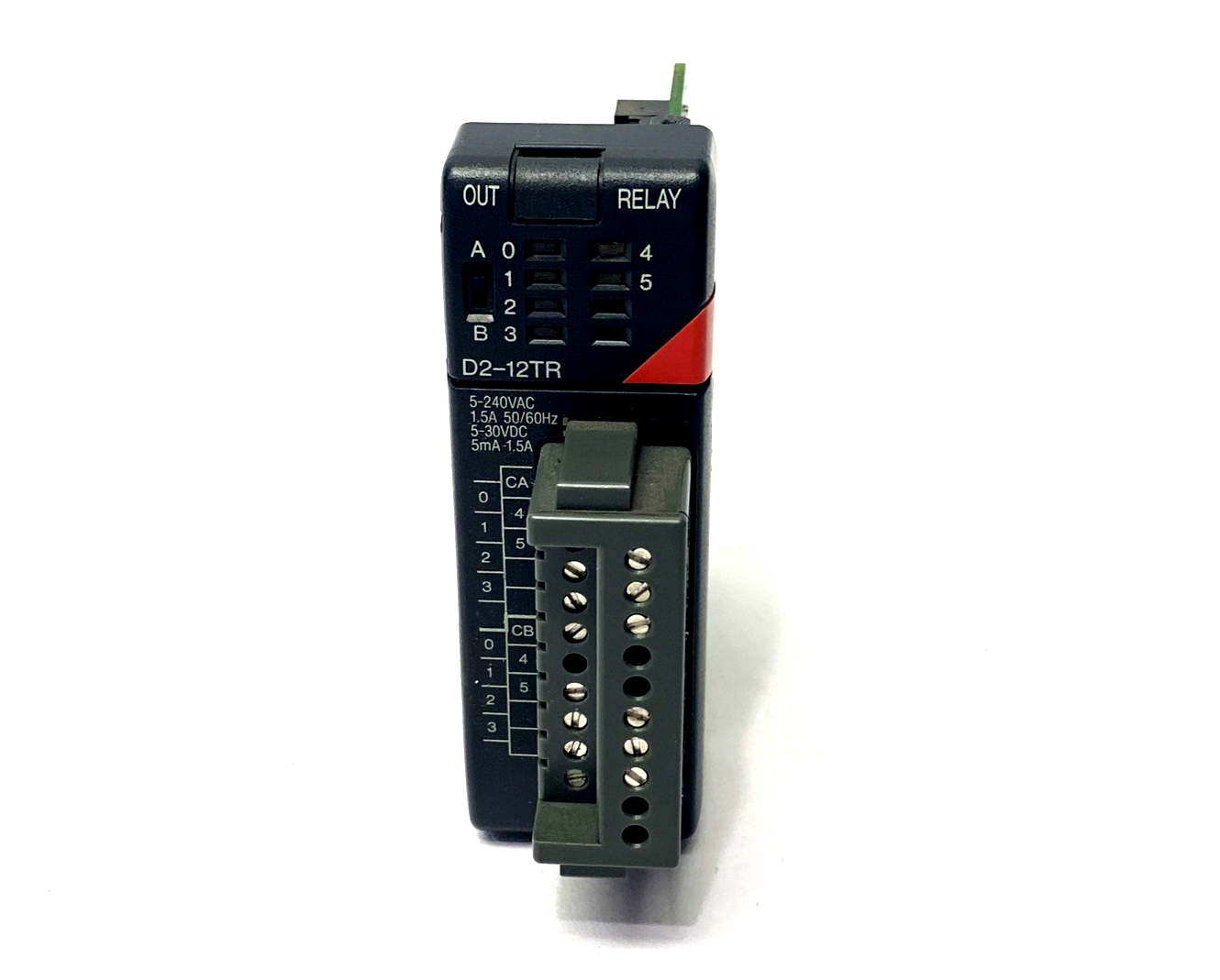 D2-12TR | Automation Direct DirectLOGIC DL205 Relay Output Module, 12 Pt. - Used - Maverick Industrial Sales