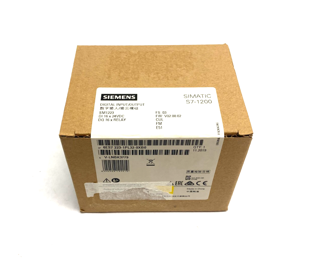Siemens 6ES7 223-1PL32-0XB0 SIMATIC S7-1200 Digital Input/Output Module - Maverick Industrial Sales