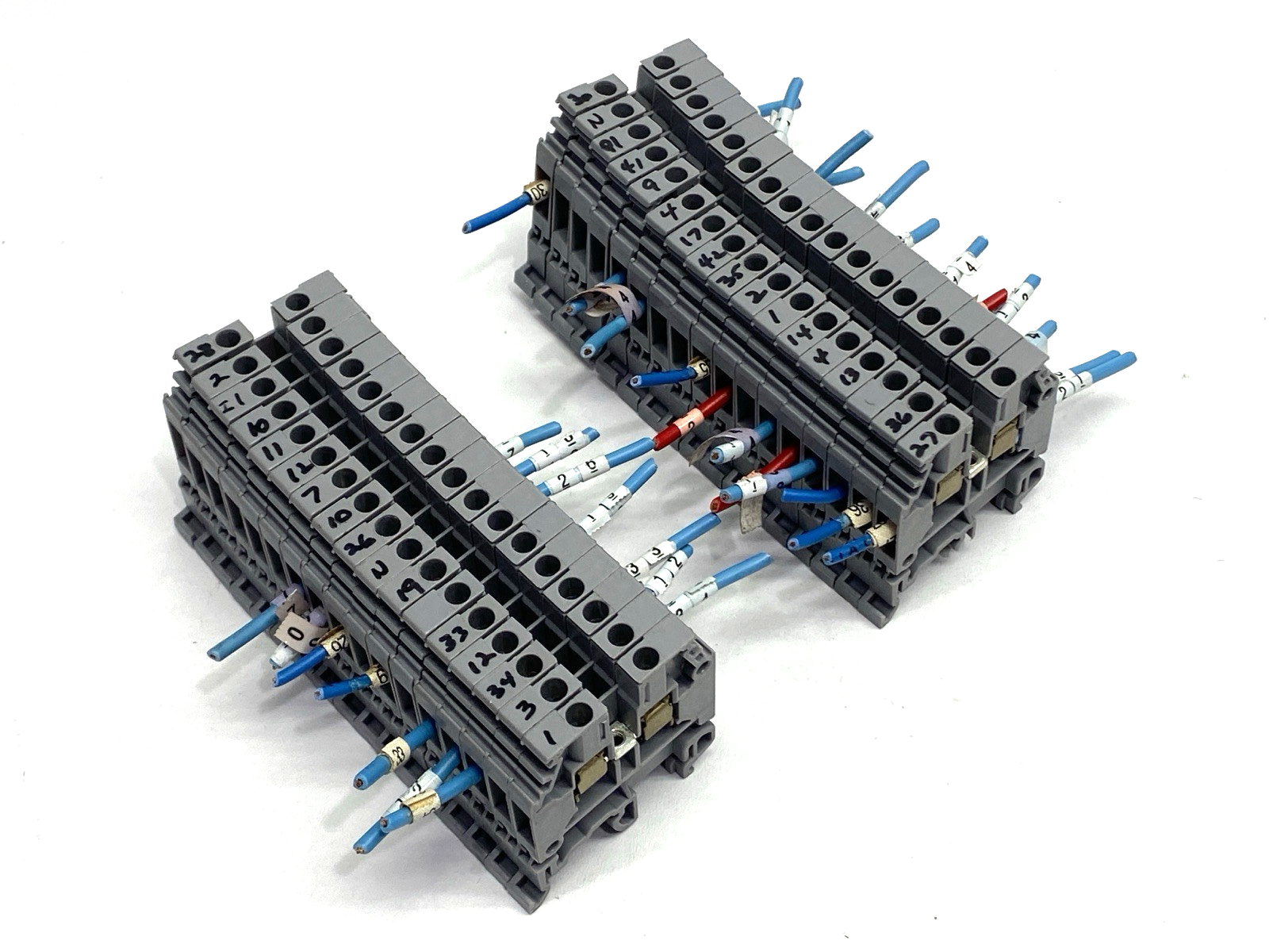 Entrelec M4/6_5116 Terminal Blocks 900V 40A LOT OF 34 - Maverick Industrial Sales