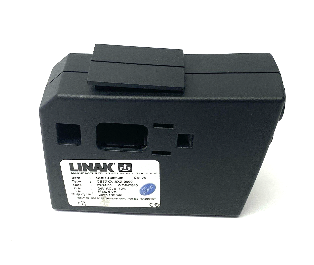 Linak CB07-U003-00 Control Box for Linear Actuator CB7XXX10XX-0000 - Maverick Industrial Sales