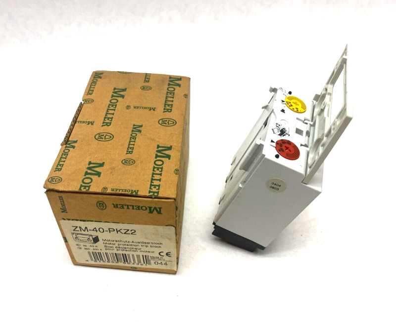 Moeller ZM-40-PKZ2 Adjustable Motor Protection Trip Block 32-40A, 350-500A - Maverick Industrial Sales