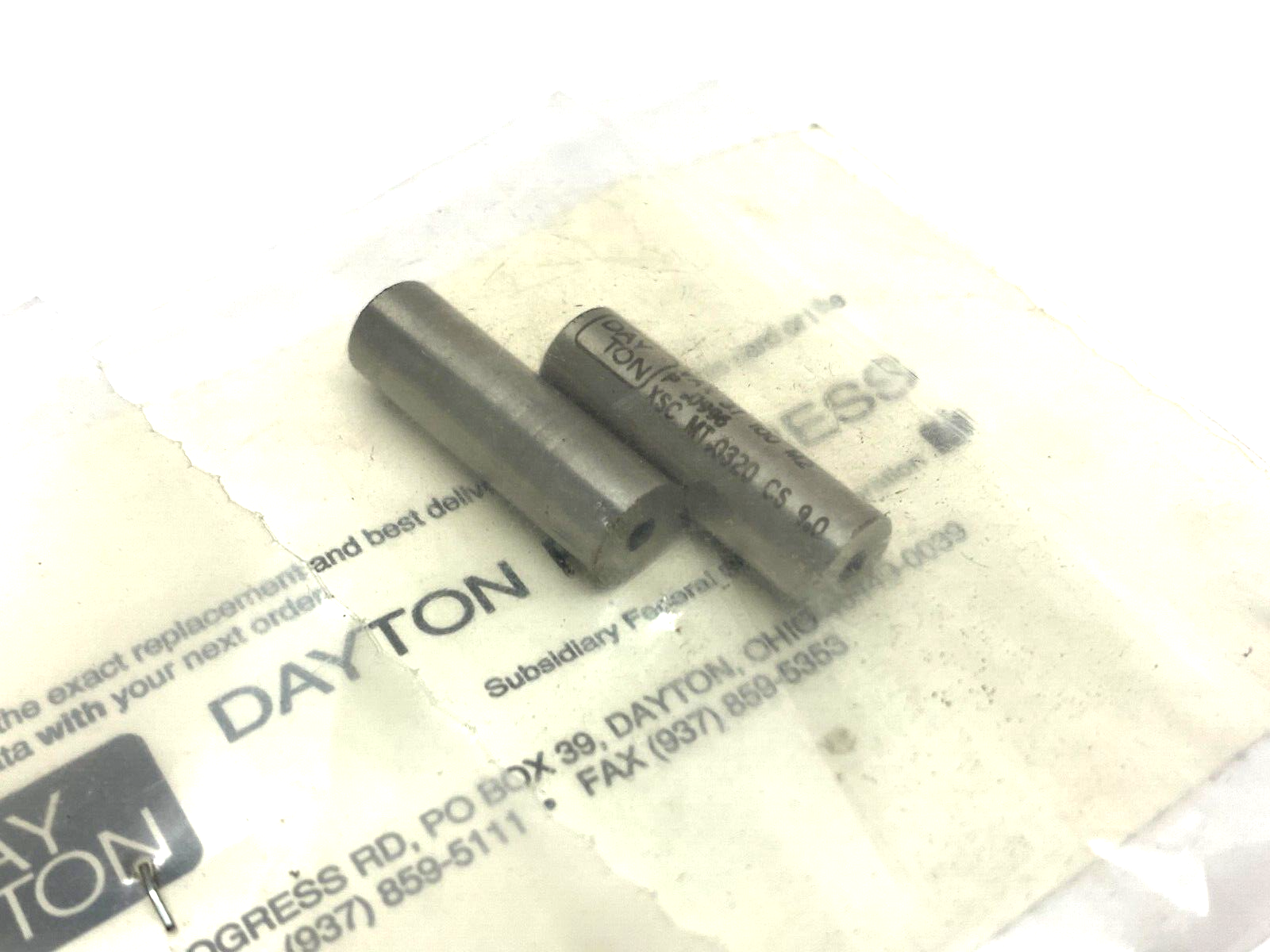 Dayton Progress VAX 31 100 M2 ALTS-XSC Blank Die Punch Buttons .0996 PKG OF 2 - Maverick Industrial Sales