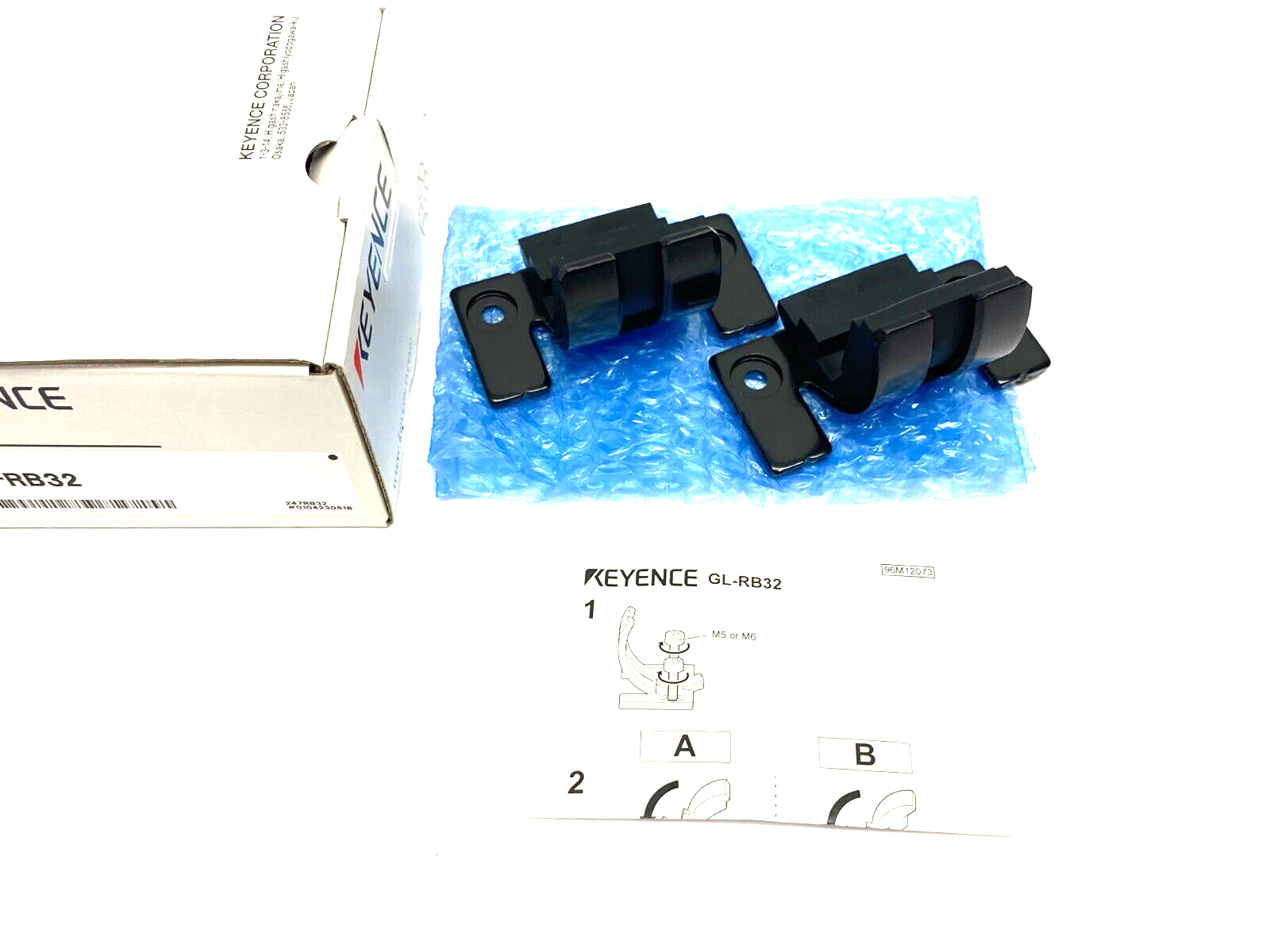 Keyence GL-RB32 Vibration Isolator Adjusting Bracket Set - Maverick Industrial Sales