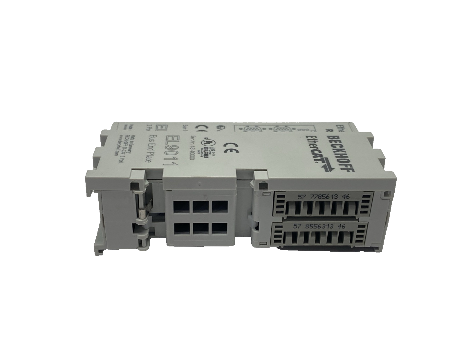 Beckhoff EL6002 EtherCAT Terminal 2-Channel Communication Interface RS232 D-Sub - Maverick Industrial Sales