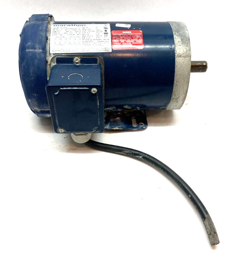 Marathon GT1203 3-Phase Electric Motor 143TC Frame 3515 Rpm 1-1/2HP 143TTFR6010 - Maverick Industrial Sales