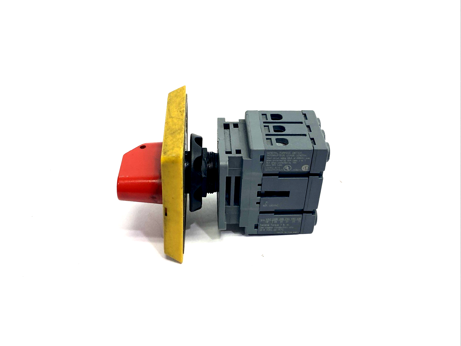 ABB OT32ET3 Disconnect Switch 3P 40A 3HAC022165-001 - Maverick Industrial Sales