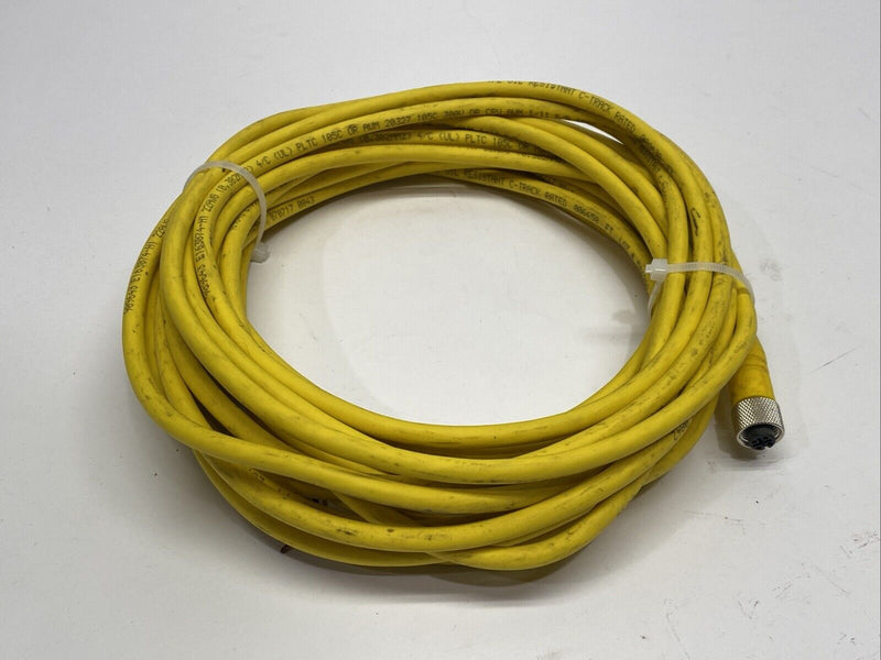 Lumberg Automation RKT 4-643/10M Actuator Sensor Cable F M12 4-Pin 10M 600002578 - Maverick Industrial Sales