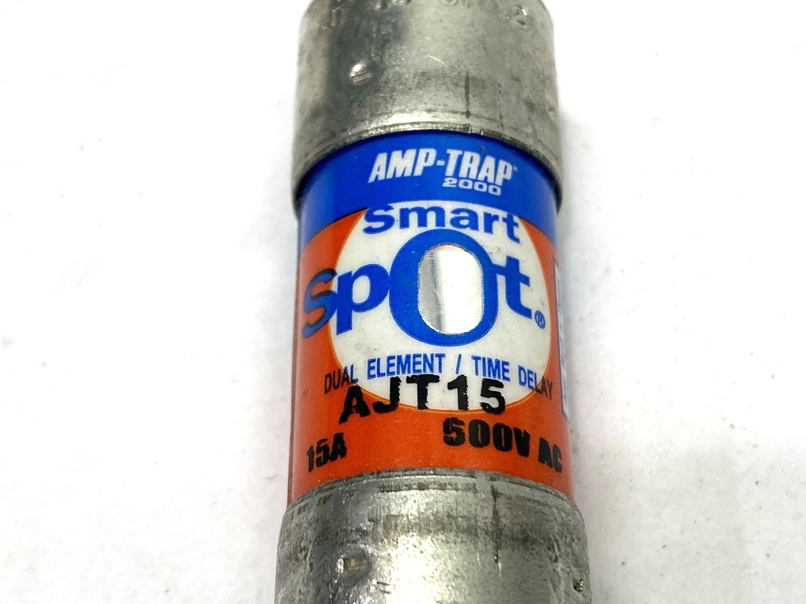 Ferraz Shawmut AJT15 Amp-Trap Dual Element Time-Delay Fuse 600VAC 15A LOT OF 2 - Maverick Industrial Sales