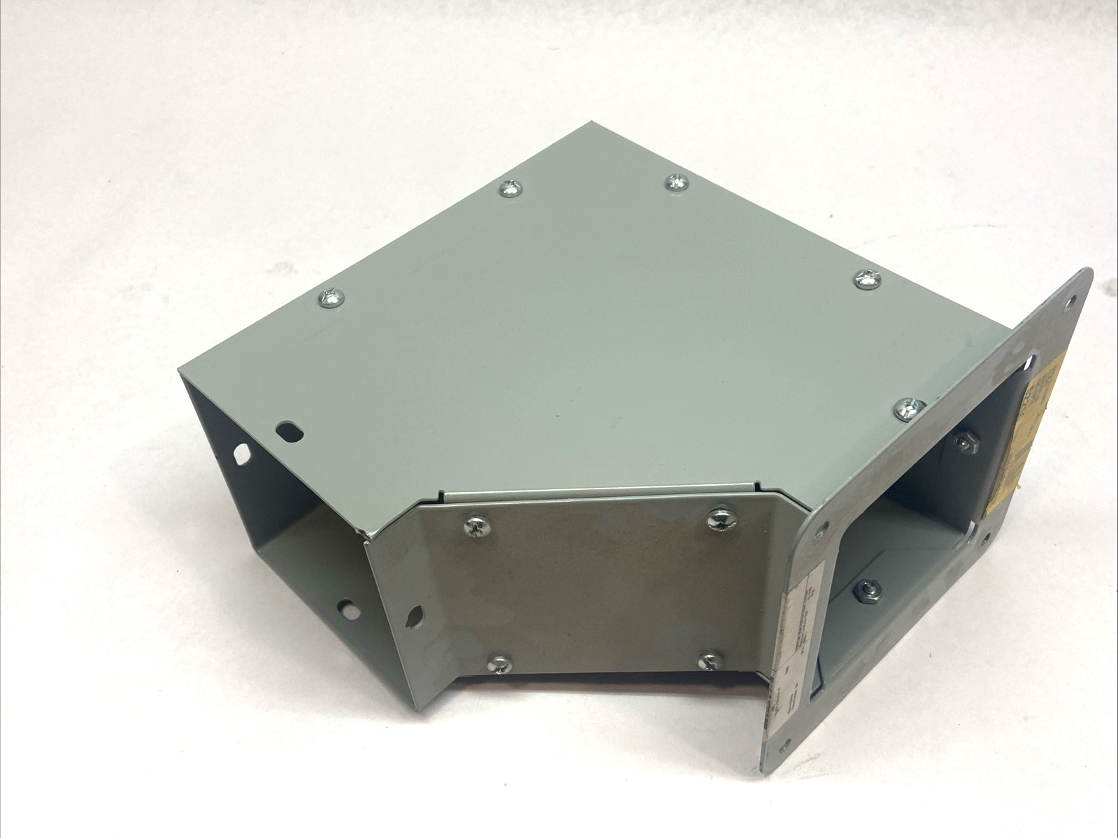 F4490EIN | Hoffman Elbow Wireway 90° Steel Gray w/ F44GPA - New – Open box - Maverick Industrial Sales