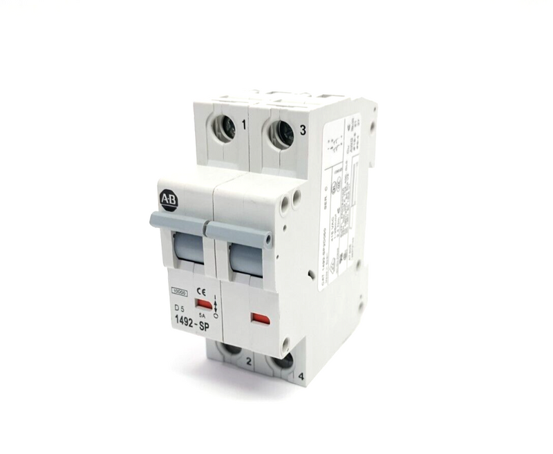 Allen Bradley 1492-SP2D050 Ser. C Miniature Circuit Breaker 2P 5A - Maverick Industrial Sales