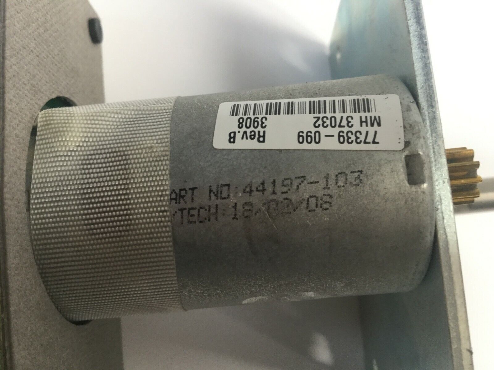 Zebra Technologies 77339-099 Motor Assembly 44197-103 - Maverick Industrial Sales