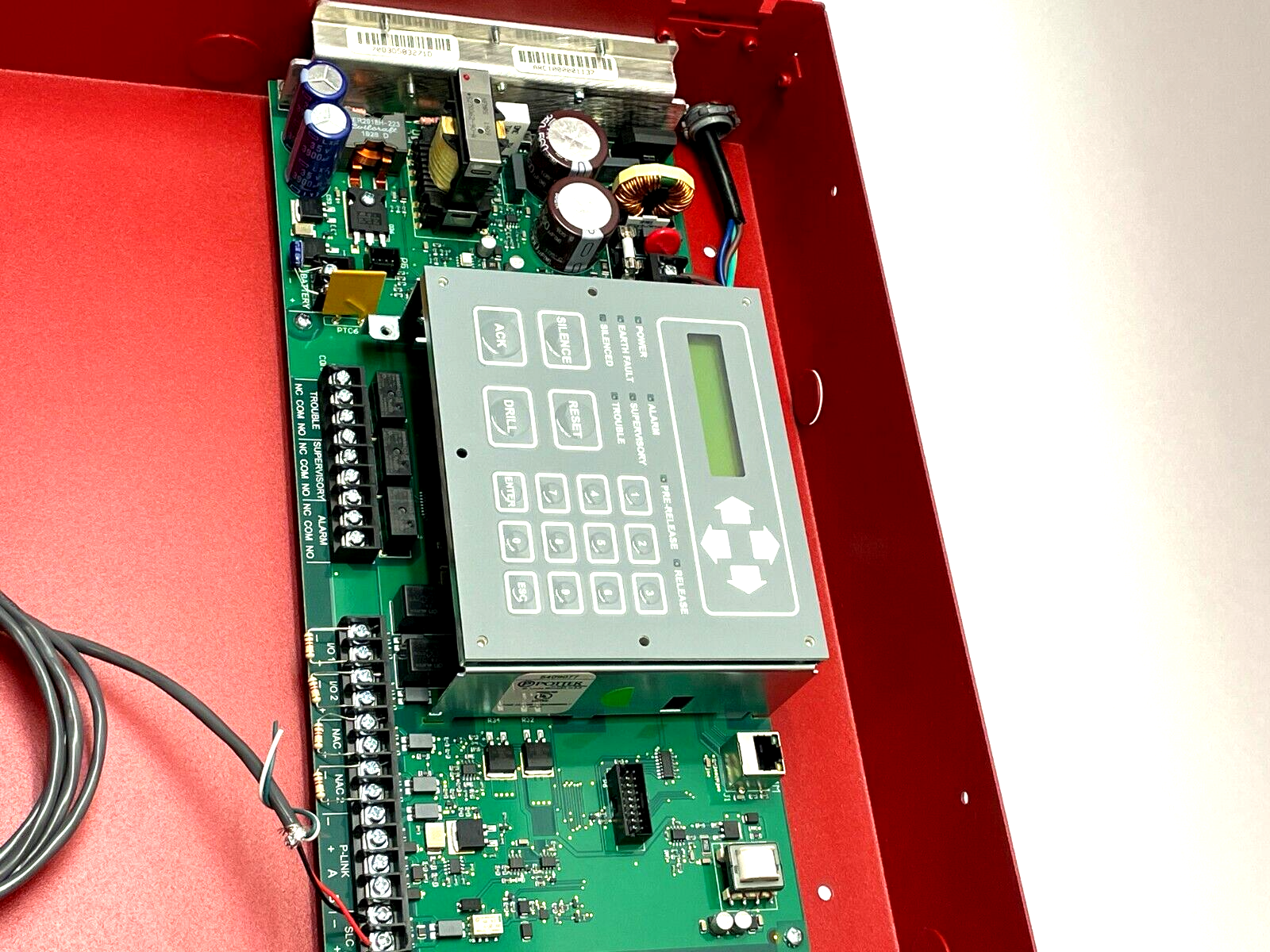 Potter Fire Alarm System Panel Subassembly w/ KEY - Maverick Industrial Sales