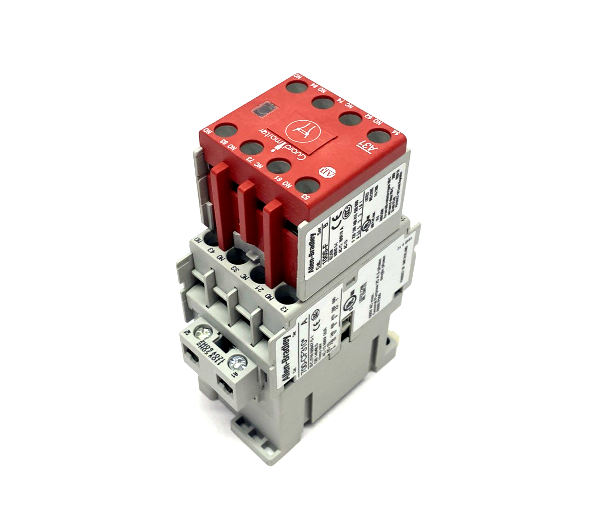 Allen Bradley 700S-CF620DC Ser. A Industrial Safety Control Relay 120VAC 3NO 1NC - Maverick Industrial Sales