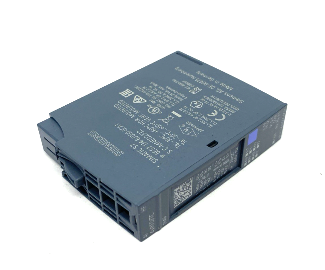 6ES7134-6JD00-0CA1 | Siemens SIMATIC ET 200SP Analog Input Module AI 4xRTD/TC - Used - Maverick Industrial Sales
